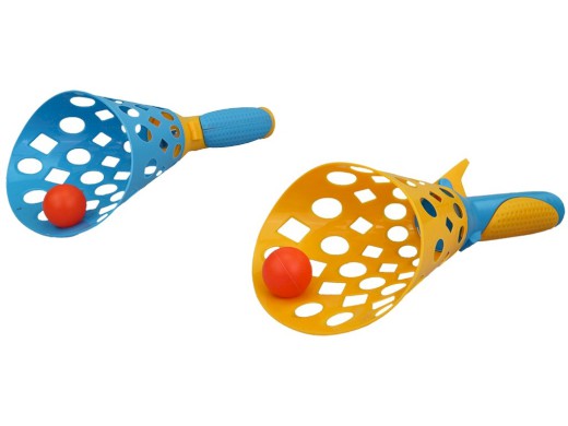 14938 - Košík s míčkem na vystřelení, 27 x 16 cm