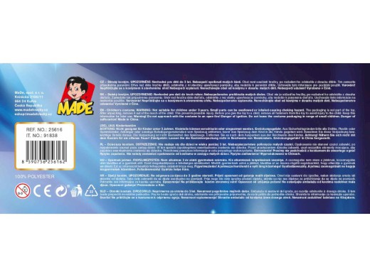 Šaty na karneval - kouzelník, 120-130 cm