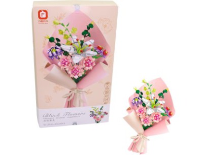 20508 - Stavebnice, kytice, 514 dílů