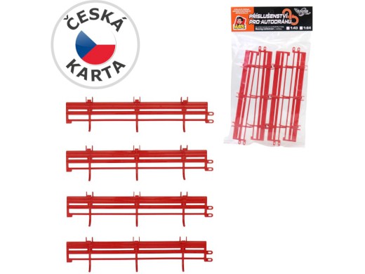 Náhradní svodidla k autodráze