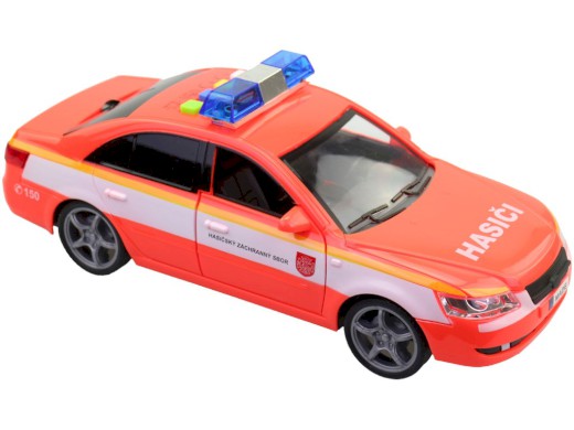 Hasičské osobní auto s českým hlasem, CZ box