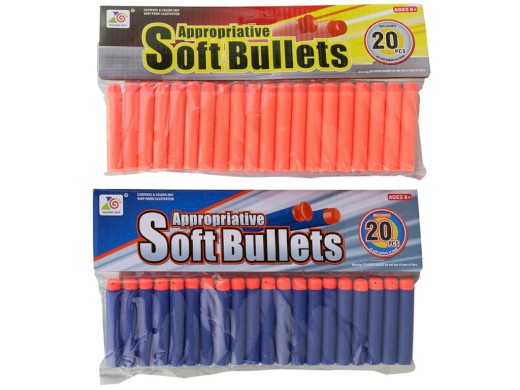 00306 - Náboje softové, 20 ks, 16 x 28 cm