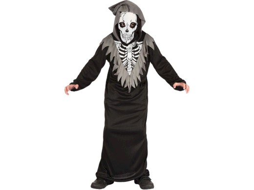 91260 - Kostým na karneval Kostlivec, 120-130cm