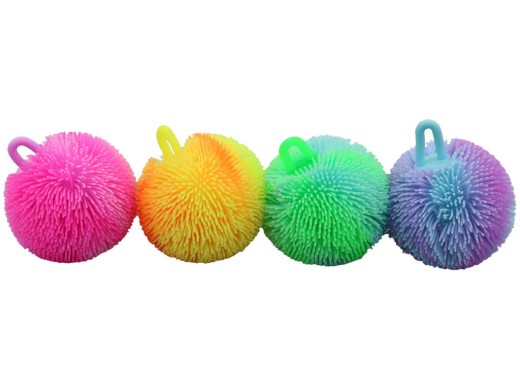 Míček stres, 12 ks v display boxu, 7 cm