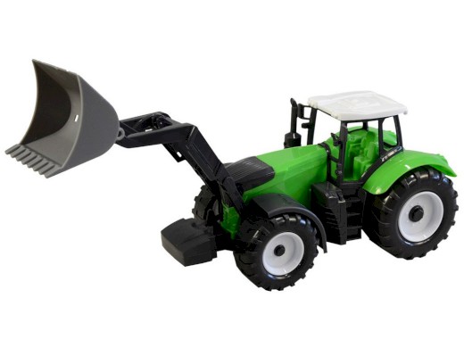 07774 - Traktor s nástrojem, na setrvačník, 10x29x9cm