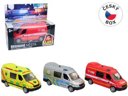 85214 - Auto záchranářské, 3 druhy