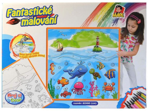 94523 - MaDe Kouzelné malování s fixy, barevné