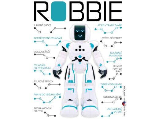 03700 - MaDe Robbie Zigybot robotický kamarád