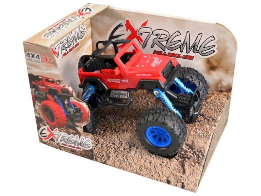 12166 - Auto na zpětný chod, 4x4, 10 x 16 x 11 cm