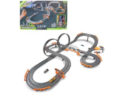 Autodráha, 175 x 110 x 32 cm, 838 cm, adapter/baterie