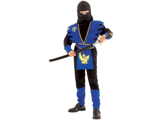 86142 - Kostým na karneval Ninja, 130-140cm
