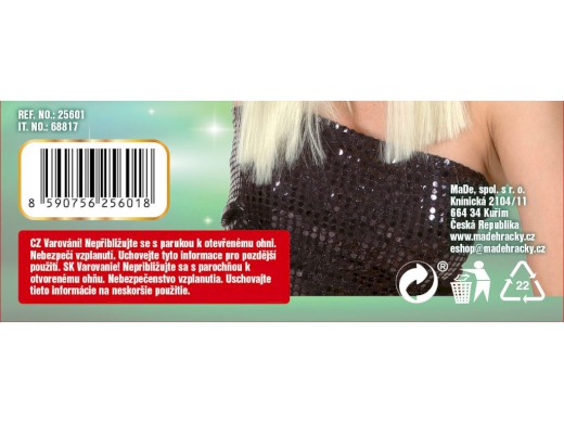 Paruka Cleopatra wig