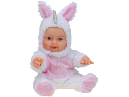 11641 - MaDe Panenka zvířátko, jednorožec 22,5 cm