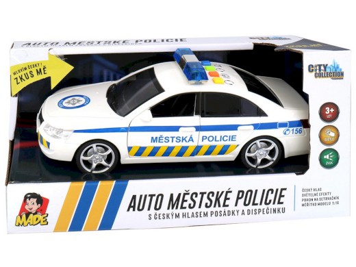 Made Auto Městská policie CZ design s českým hlasem