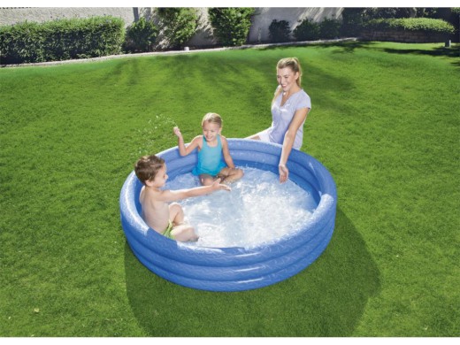 Bestway 51026 - Bazén tříkomorový Φ1.52m x H30cm