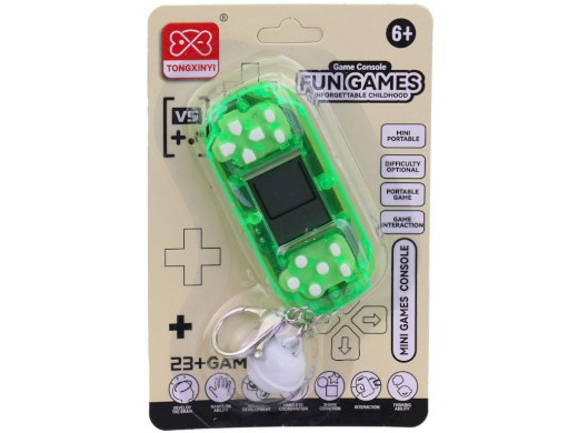 Elektronická hra, 18 ks v display boxu, na baterie