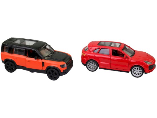 Auta 1:43, 12 kusů v display boxu, 11 x 4,5 x 4 cm