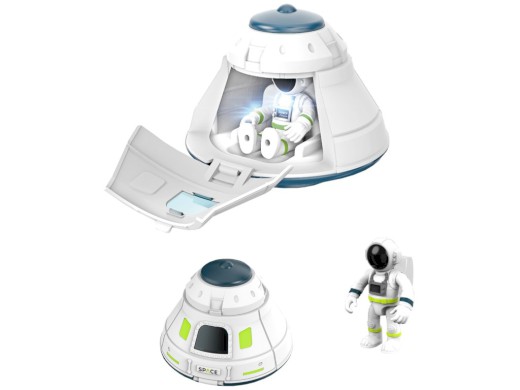 12400 - Vesmírná stanice s příslušenstvím, 20,5 cm, na baterie