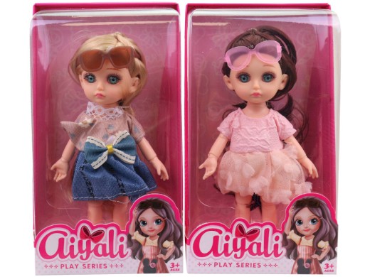 Panenka s brýlemi, 12 ks v display boxu, 16 cm