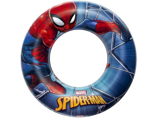 BW98003 - Bestway Nafukovací kruh Spider-Man, 56 cm