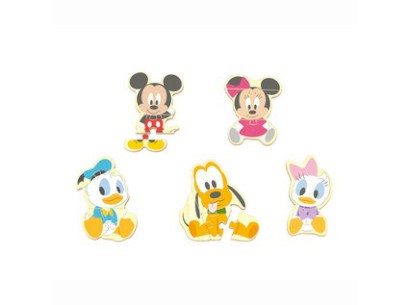 12304 - Mickey puzzle, 12 x 9,6 x 0,4 cm