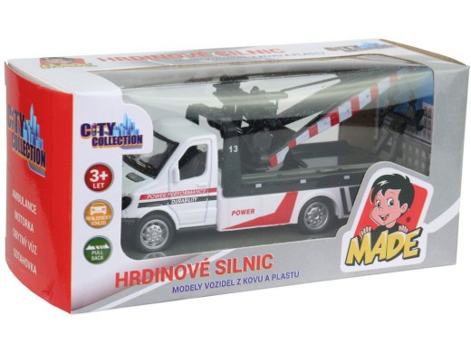 10846 - Auto odtahovka, pull back, 10,5 cm