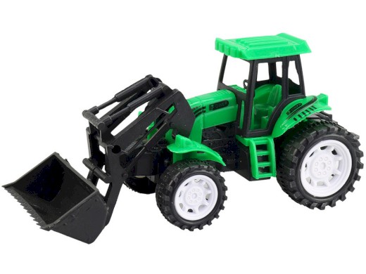 12944 - MaDe Traktor s nástojem, v sáčku, 18 x 7 x 8,5 cm