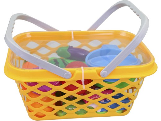 14987 - Kempingový košík s příslušenstvím,  25 x 17 x 12 cm