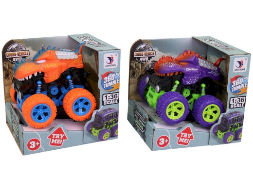 16638 - Auto, velká kola, 4 barvy