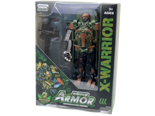 14026 - Robot - auto, měnící se, 12 x 12,5 cm