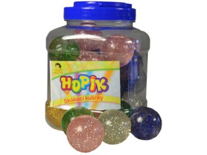 02566 - Hopskulka krystal, 26ks v dóze, 4cm