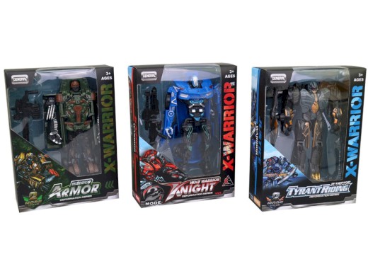 14026 - Robot - auto, měnící se, 12 x 12,5 cm