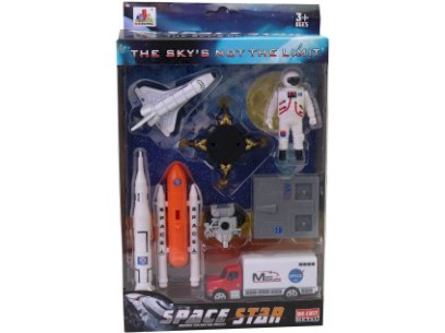 18820 - Souprava vesmírná, 8 ks, 27 x 4 x 17 cm