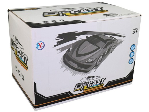 13827 - Auto kovové, zpětný chod, 9 x 4,5 x 3 cm