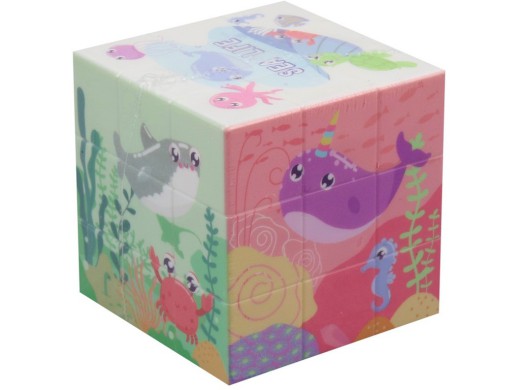 14737 - Kostka magická vodní svět, 5,7 x 5,7 cm