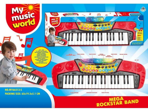 07990 - Piáno elektronické 37 kláves, 17x53x5cm