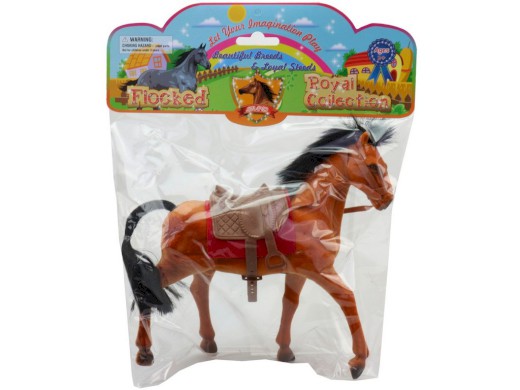 15690 - Kůň se sedlem, 21 x 20 x 7 cm