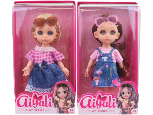 Panenka s brýlemi, 12 ks v display boxu, 16 cm