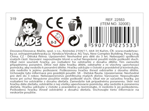 Flétna na kartě, 4 barvy