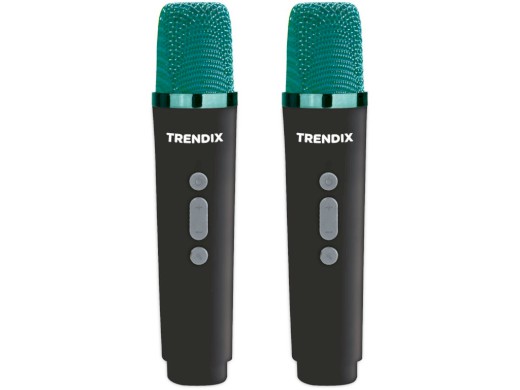 Karaoke reproduktor Tropical Vibes s 2 bezdrátovými mikrofony (Bluetooth) – NEW 2026