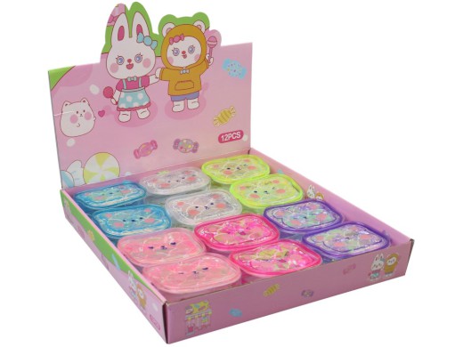 Kabelka medvídek, 12ks v DBX, 10cm