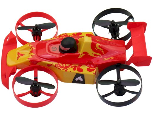 Racing dron formule 2v1 – jezdí i létá