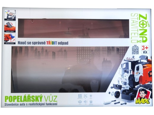 Auto popeláři, s bateriemi