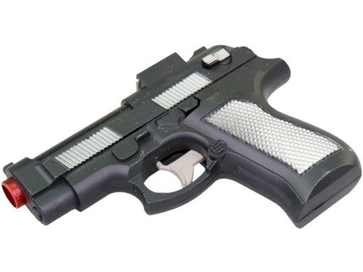 10717 - Pistole na kuličky se dvěma terči, 15 cm