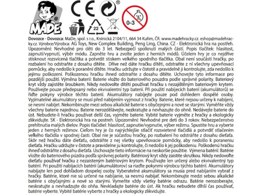 Elektronická hra, na baterie, 13,5 x 7,5 cm