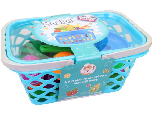 14987 - Kempingový košík s příslušenstvím,  25 x 17 x 12 cm