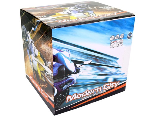 14846 - Motorka závodní kovová, 11,5 x 4,5 x 7,5 cm