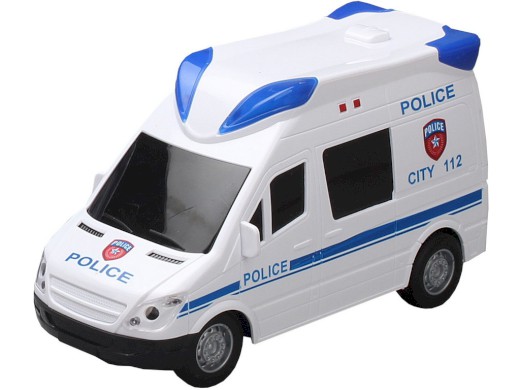 14784 - Auto policejní na dálkové ovládání,  21 cm