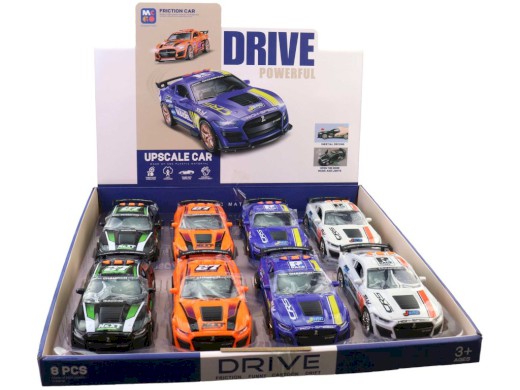 Auto, 8 ks v display boxu