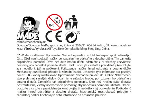 Vodní rozprašovač